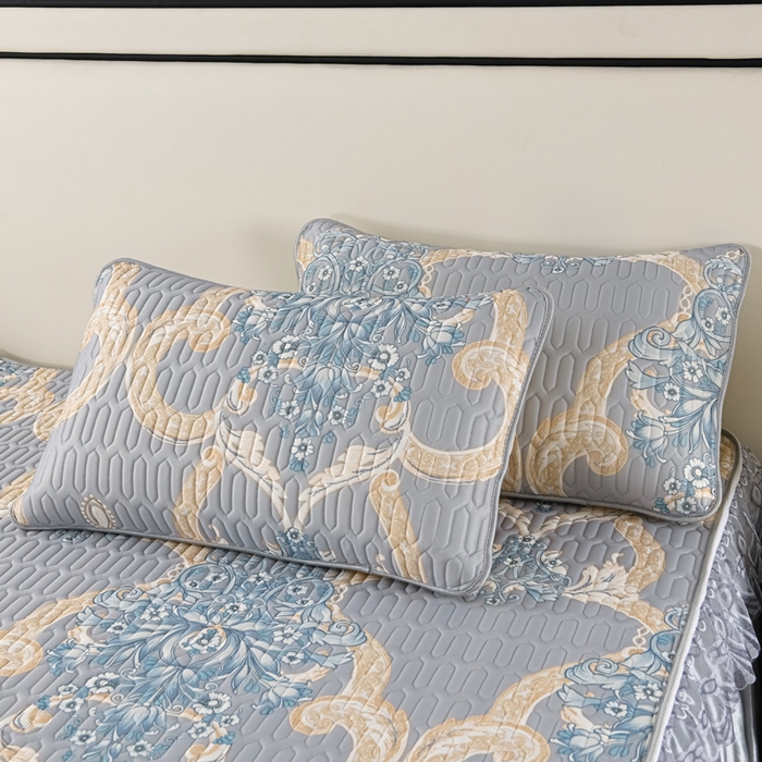 91家纺网 家纺一手货源 找家纺 牵依 2025新款胶质可拆卸床裙凉席席子 克拉恋人