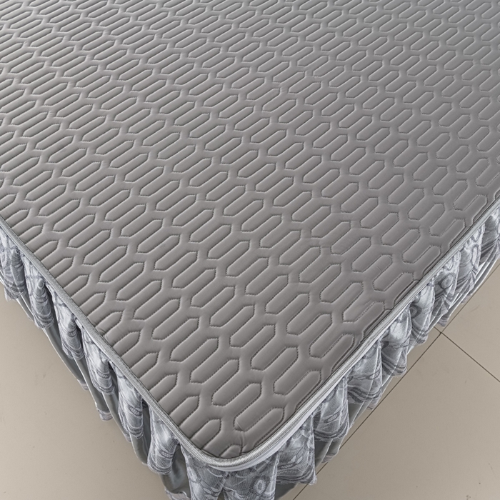 91家纺网 家纺一手货源 找家纺 牵依 2025新款胶质可拆卸床裙凉席席子 绅士灰