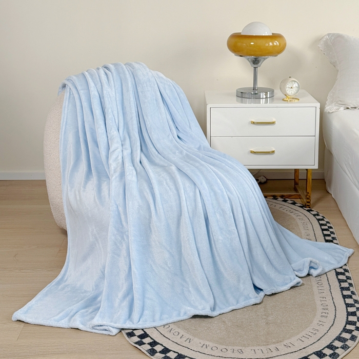 91家纺网 家纺一手货源 找家纺 （总）卡琪曼 2025新款牛奶绒抗菌防螨毛毯毯子系列