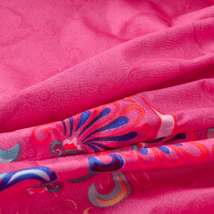 91家纺网 家纺一手货源 找家纺 推推家纺 2025新款防水印花单品床笠  幸福