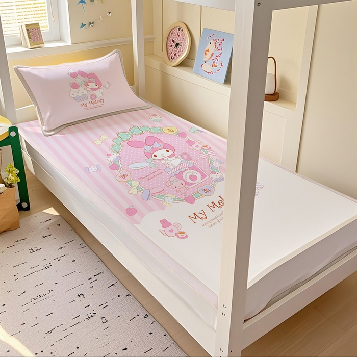 博雅 2025春夏新款学生宿舍床三丽鸥冰丝凉席席子 魔法美乐蒂