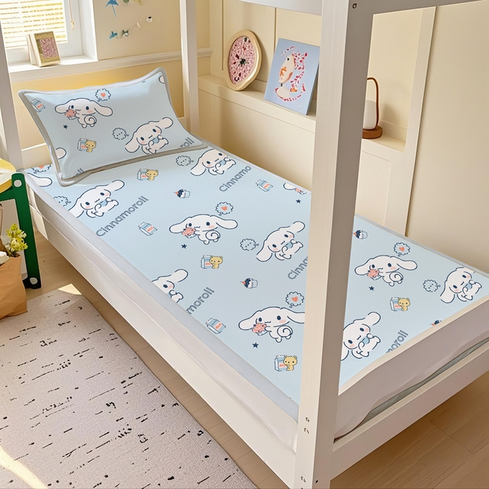 博雅 2025春夏新款学生宿舍床三丽鸥冰丝凉席席子 甜品玉桂狗