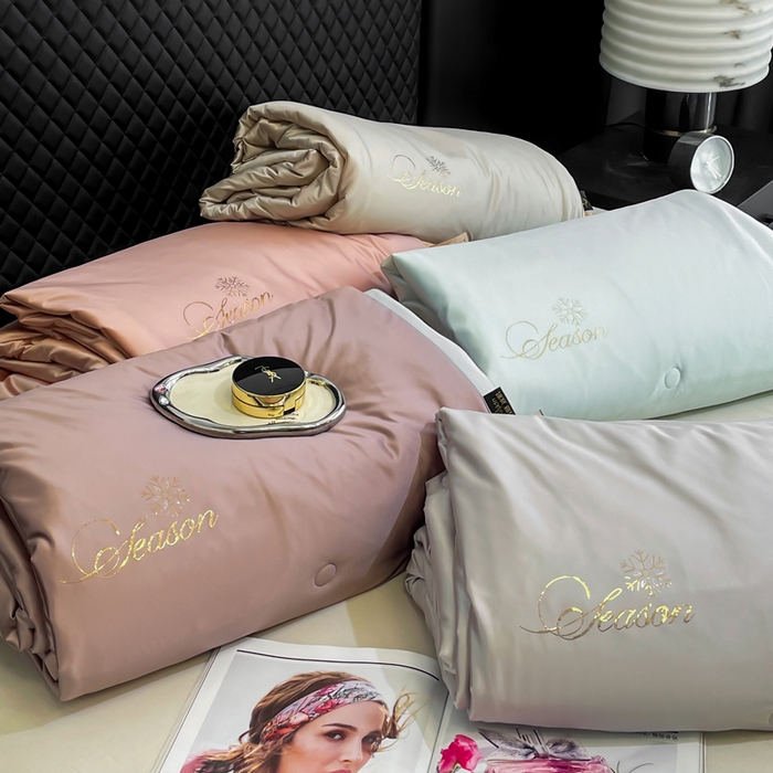 91家纺网 家纺一手货源 找家纺 （总）佳居缘 2025春夏新款透爽冰肌7A抗菌美 肤锦氨夏被夏凉被空调被