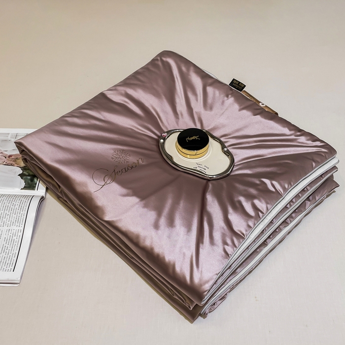 佳居缘 2025春夏新款透爽冰肌7A抗菌美 肤锦氨夏被夏凉被空调被 樱草紫