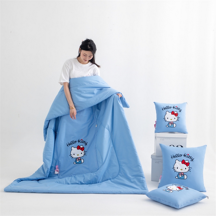 91家纺网 家纺一手货源 找家纺 （总）照世家纺 2025新款全棉纯棉三丽鸥抱枕被【券后控价不低于：78/99/129/149/179】