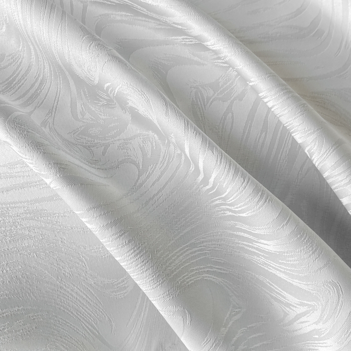 91家纺网 家纺一手货源 找家纺 爱彼家纺 2025夏季新款高端水洗冰丝提花四件套 知夏珍珠白+灰