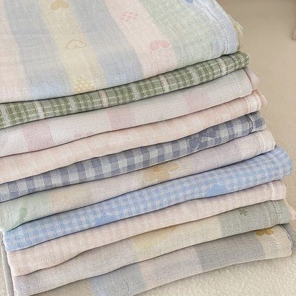 麻依 2025新款色织提花天丝棉冷感毯系列 组合图