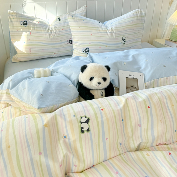 91家纺网 家纺一手货源 找家纺 （总）黑马家居 2025新款全棉喷气13070印花单被套