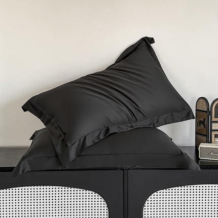 91家纺网 家纺一手货源 找家纺 （总）金喜 2025新款LF级60支莱赛尔天丝枕套宽边枕套