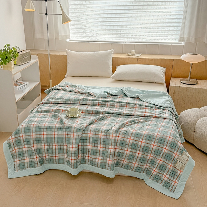 91家纺网 家纺一手货源 找家纺 （总）博弈家纺 2025新款水洗棉棉花夏被