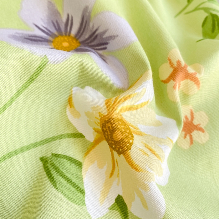 91家纺网 家纺一手货源 找家纺 黑马家居 2025新款全棉喷气13070印花单被套 绿野仙踪