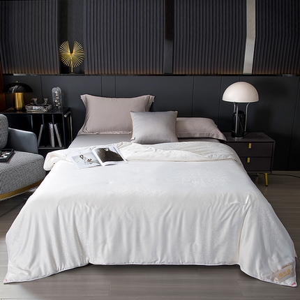 91家纺网 家纺一手货源 找家纺 （总）鑫田家纺 2025新款100%桑蚕丝填充蚕丝被夏凉被高档提花面料