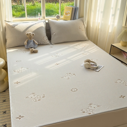 91家纺网 家纺一手货源 找家纺 （总）吉祥2025新款提花凉豆豆凉席席子凉豆豆凉席系列