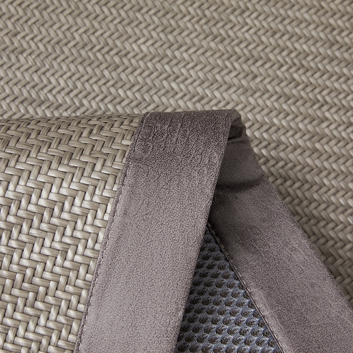 91家纺网 家纺一手货源 找家纺 卡罗兰 2025新款PE超冷感霸王藤刺绣凉席冰藤席床单款 霸王藤-烟灰色