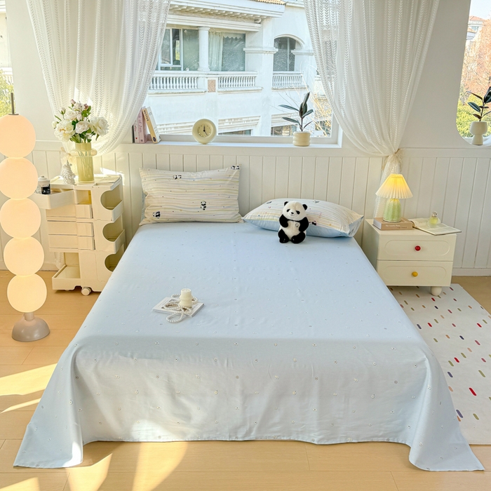 91家纺网 家纺一手货源 找家纺 （总）黑马家居 2025新款全棉喷气13070印花单被套