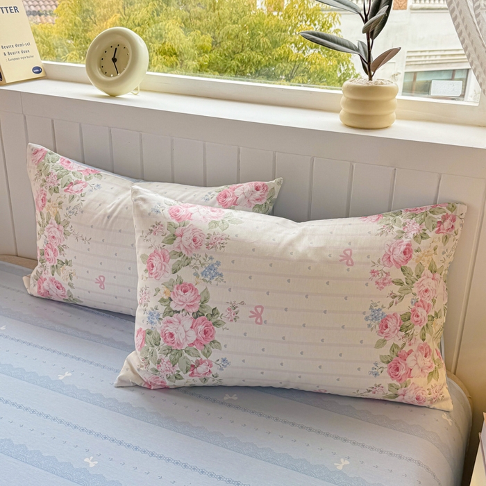 91家纺网 家纺一手货源 找家纺 黑马家居 2025新款全棉喷气13070印花单被套 半岛花园