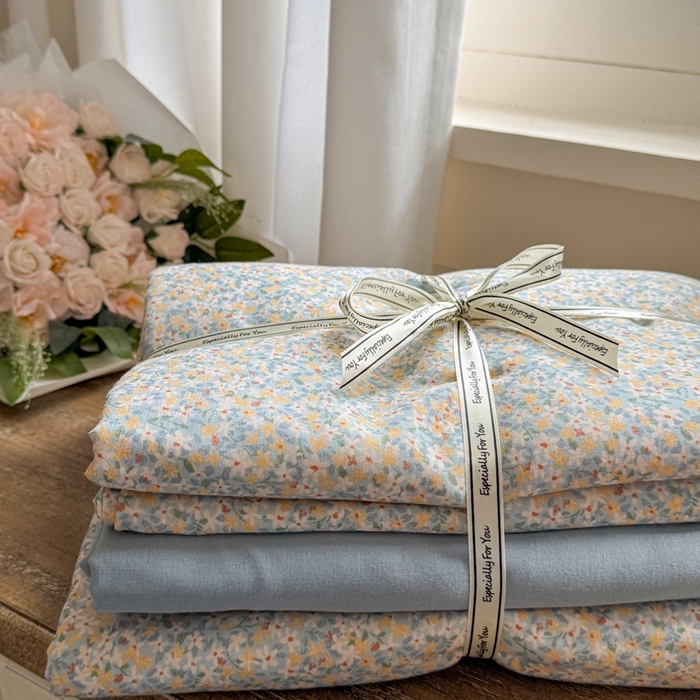 91家纺网 家纺一手货源 找家纺 （总）时年家纺 2025新款全棉有氧双层纱系列套件 充值会员优惠5元/套