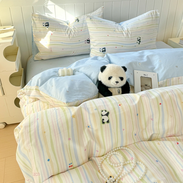 91家纺网 家纺一手货源 找家纺 （总）黑马家居 2025新款全棉喷气13070印花单被套