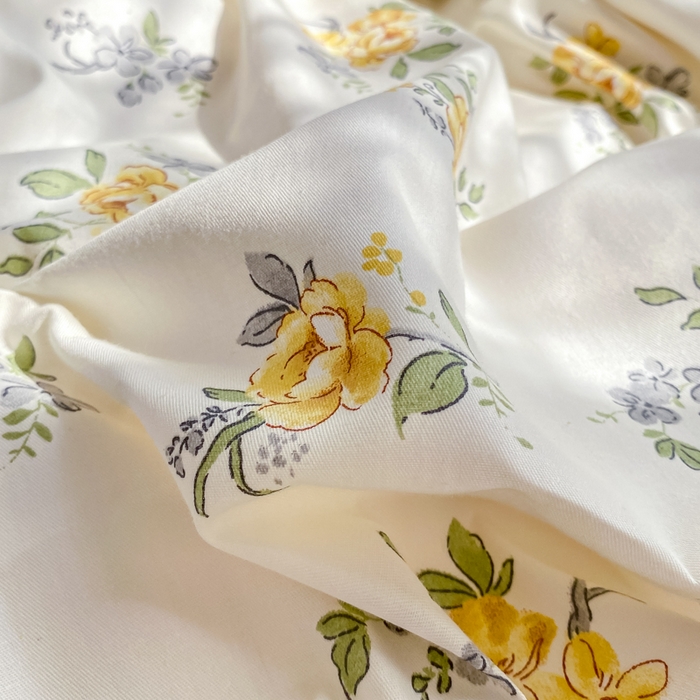 91家纺网 家纺一手货源 找家纺 黑马家居 2025新款全棉喷气13070印花单被套 花间