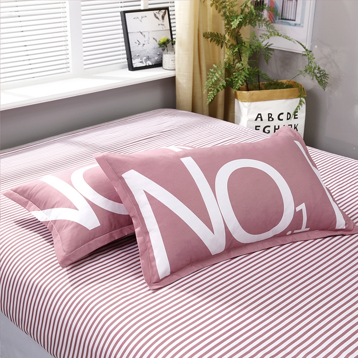 91家纺网 家纺一手货源 找家纺 卡斯诺 2023新款芦荟棉四件套花型2