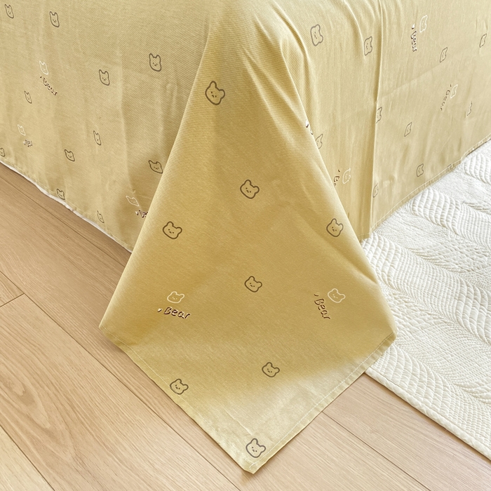 91家纺网 家纺一手货源 找家纺 黑马家居 2025新款全棉喷气13070印花单被套 马戏团