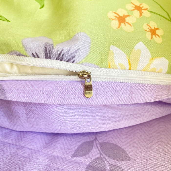 91家纺网 家纺一手货源 找家纺 黑马家居 2025新款全棉喷气13070印花四件套 绿野仙踪