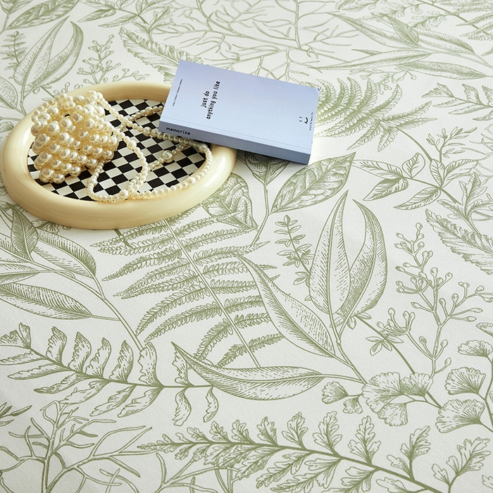 91家纺网 家纺一手货源 找家纺 怡家居 2025新款全棉老粗布床单床笠三件套 云锦-绿