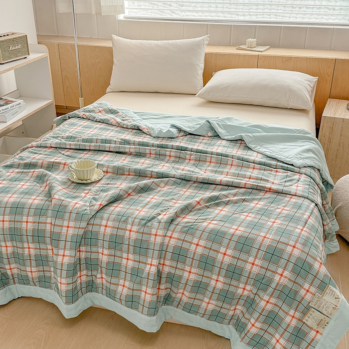 91家纺网 家纺一手货源 找家纺 （总）博弈家纺 2025新款水洗棉棉花夏被