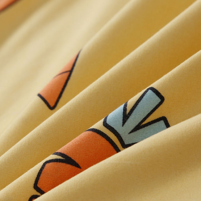 91家纺网 家纺一手货源 找家纺 卡斯诺 2023新款芦荟棉四件套花型2