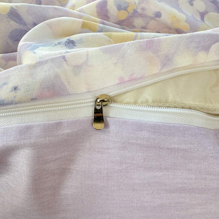 91家纺网 家纺一手货源 找家纺 黑马家居 2025新款全棉喷气13070印花四件套 清晨