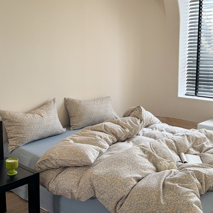 91家纺网 家纺一手货源 找家纺 （总）时年家纺 2025新款全棉有氧双层纱系列套件 充值会员优惠5元/套