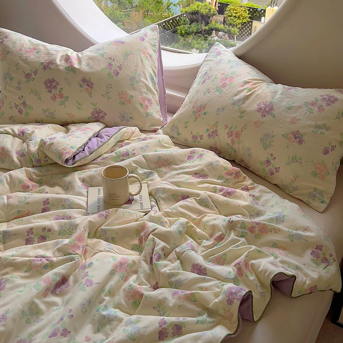 91家纺网 家纺一手货源 找家纺 初念 2025新款云朵棉系列夏被（提供买家秀） 流心奶糕