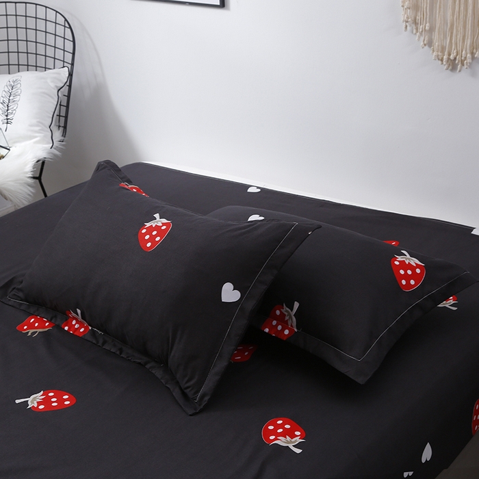 91家纺网 家纺一手货源 找家纺 卡斯诺 2023新款芦荟棉四件套花型2