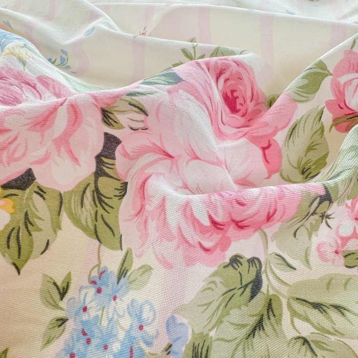 91家纺网 家纺一手货源 找家纺 黑马家居 2025新款全棉喷气13070印花单被套 半岛花园