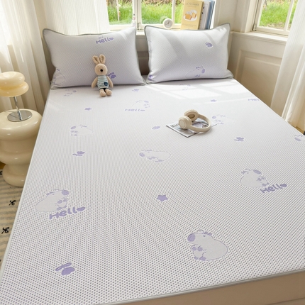 91家纺网 家纺一手货源 找家纺 （总）吉祥2025新款提花凉豆豆凉席席子凉豆豆凉席系列