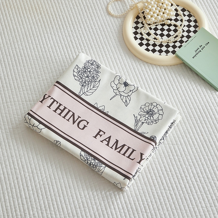 91家纺网 家纺一手货源 找家纺 怡家居 2025新款全棉老粗布床单床笠三件套 云舒