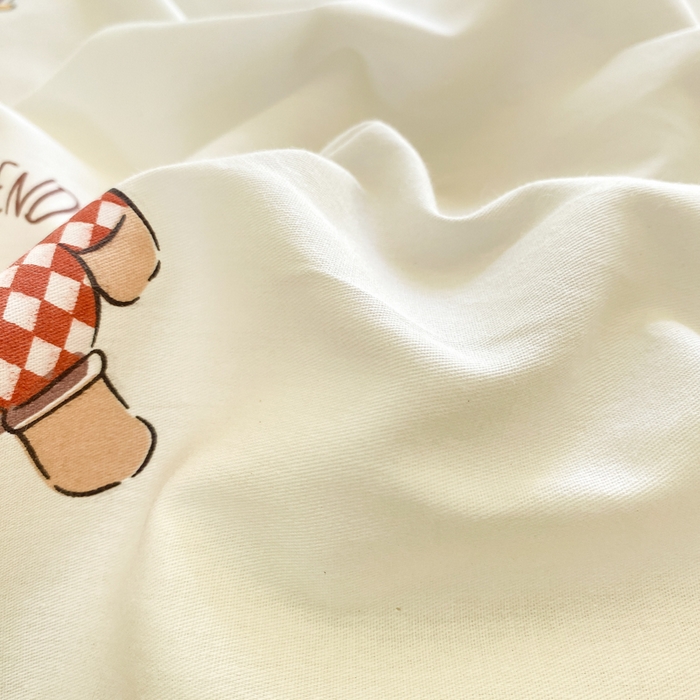 91家纺网 家纺一手货源 找家纺 黑马家居 2025新款全棉喷气13070印花四件套 马戏团