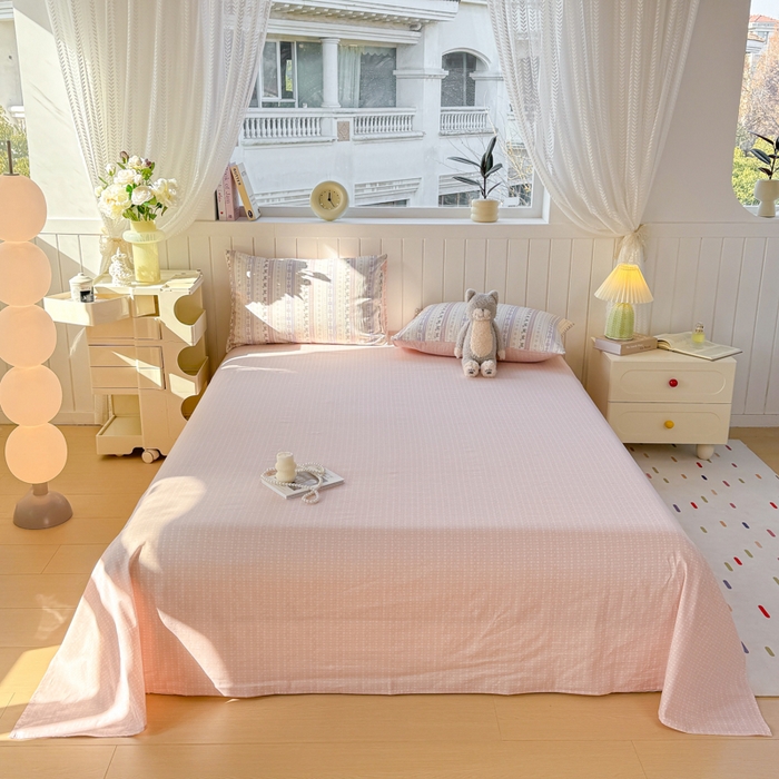 91家纺网 家纺一手货源 找家纺 黑马家居 2025新款全棉喷气13070印花四件套 波西米亚