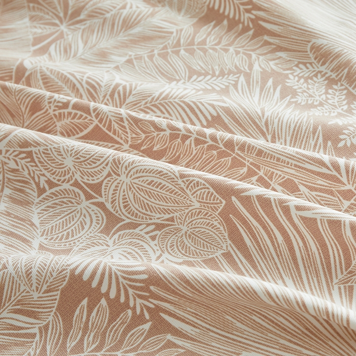 91家纺网 家纺一手货源 找家纺 怡家居 2025新款全棉老粗布床单床笠三件套 染心-咖