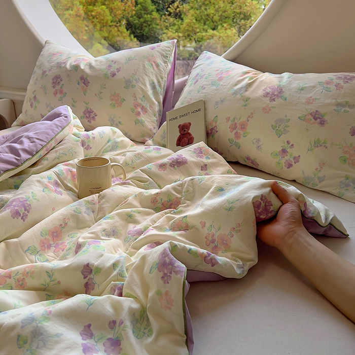 91家纺网 家纺一手货源 找家纺 初念 2025新款云朵棉系列夏被（提供买家秀） 流心奶糕