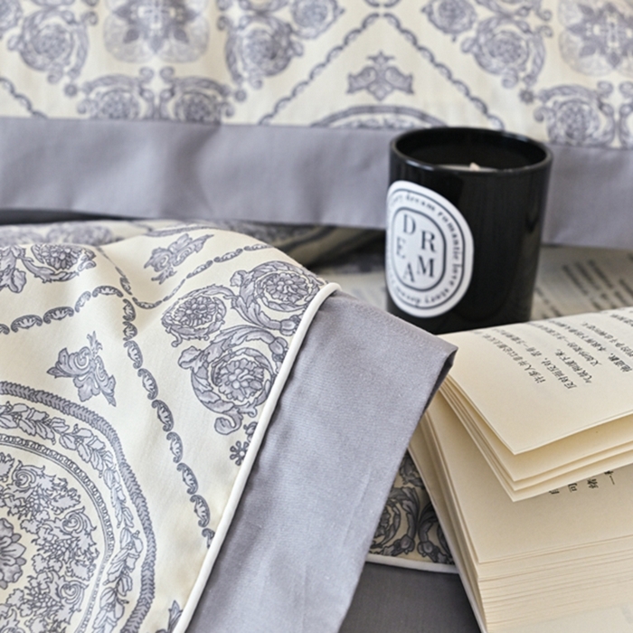 91家纺网 家纺一手货源 找家纺 金喜 2025新款天丝棉大豆印花夏凉被夏被四件套 莱雅