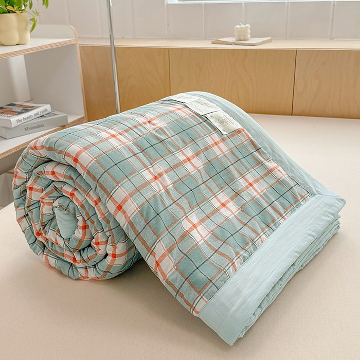 91家纺网 家纺一手货源 找家纺 （总）博弈家纺 2025新款水洗棉棉花夏被