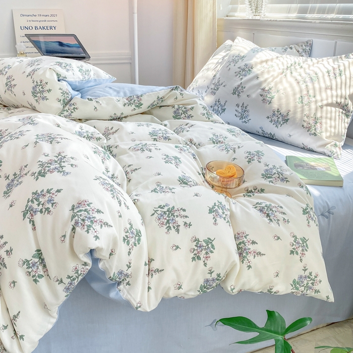 91家纺网 家纺一手货源 找家纺 黑马家居 2025新款全棉喷气13070印花单被套 秋色宜人