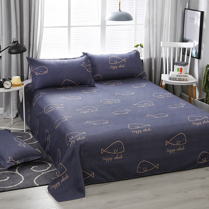 91家纺网 家纺一手货源 找家纺 卡斯诺 2023新款芦荟棉四件套花型2