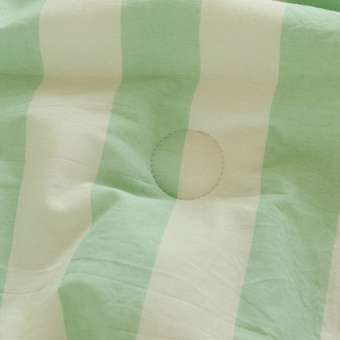 91家纺网 家纺一手货源 找家纺 2025新款色织全棉纯棉绣花单夏被夏凉被空调被 汉堡家族