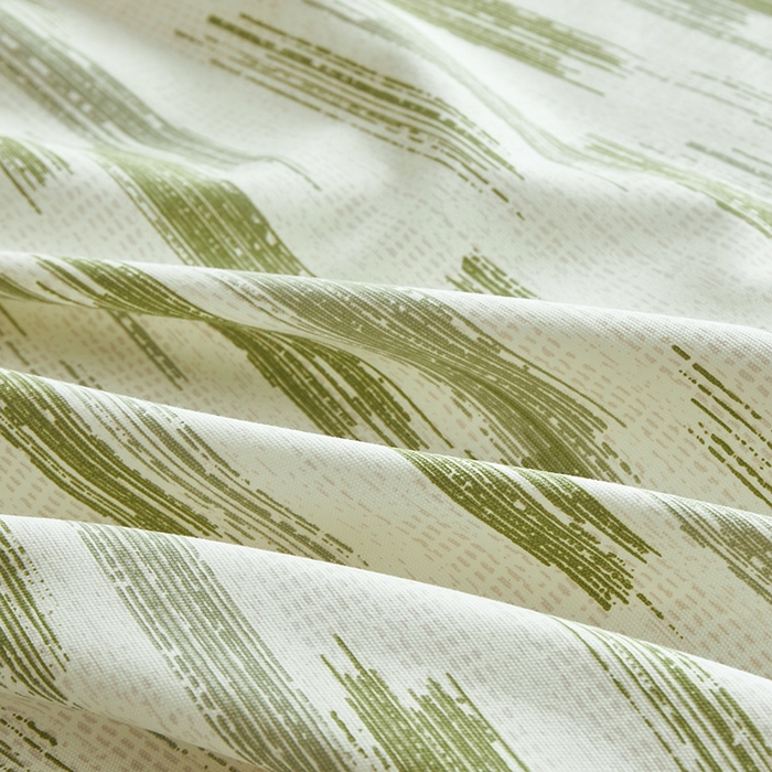 91家纺网 家纺一手货源 找家纺 怡家居 2025新款全棉老粗布床单床笠三件套 时空-绿