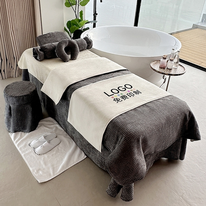 91家纺网 家纺一手货源 找家纺 琪宝阁  2025新款浪漫天空床罩四件套多件套 深灰