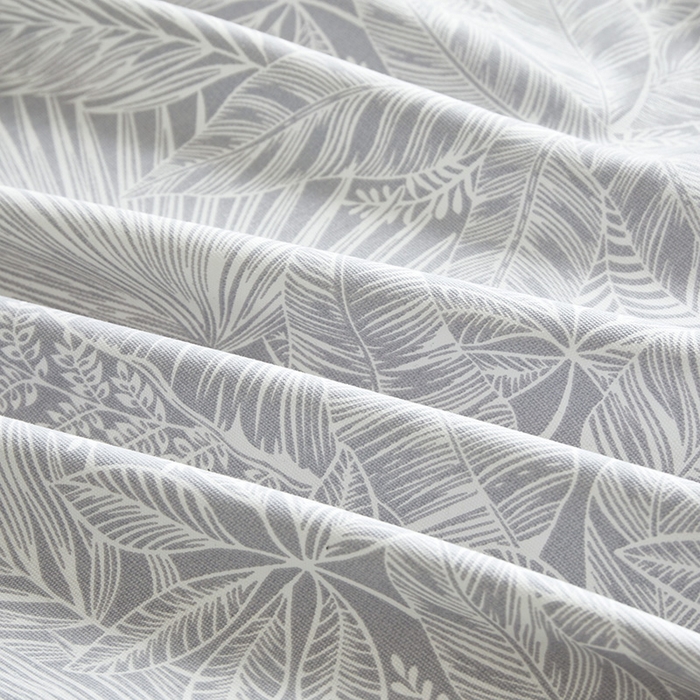 91家纺网 家纺一手货源 找家纺 怡家居 2025新款全棉老粗布床单床笠三件套 染心-灰