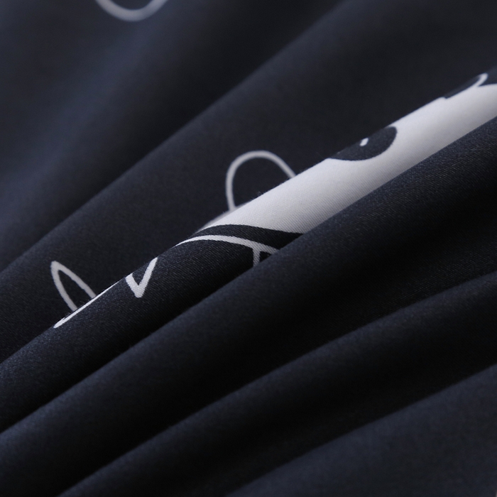 91家纺网 家纺一手货源 找家纺 卡斯诺 2023新款芦荟棉四件套花型2