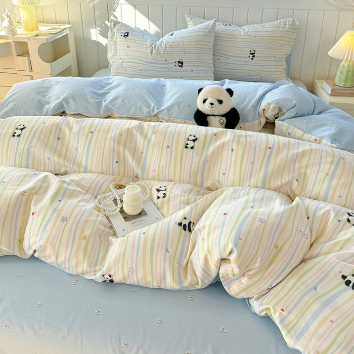 91家纺网 家纺一手货源 找家纺 （总）黑马家居 2025新款全棉喷气13070印花单被套